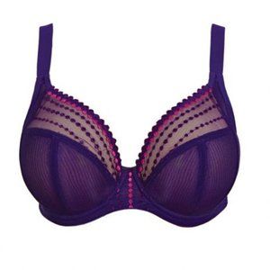 Elomi Matilda Underwire Plunge Bra US36I New, never worn